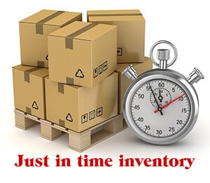 just in time inventory