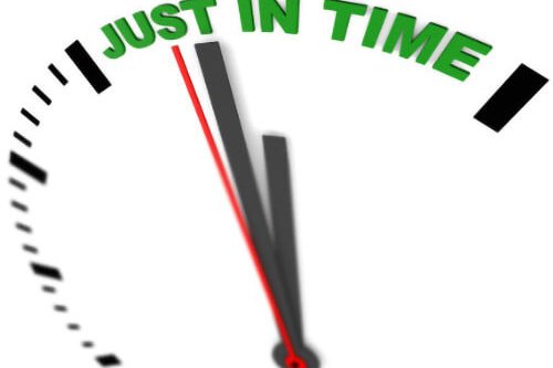 just in time inventory