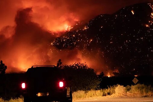 加拿大山火