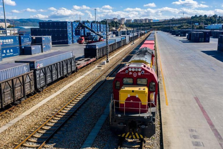 中国到老挝铁路运输