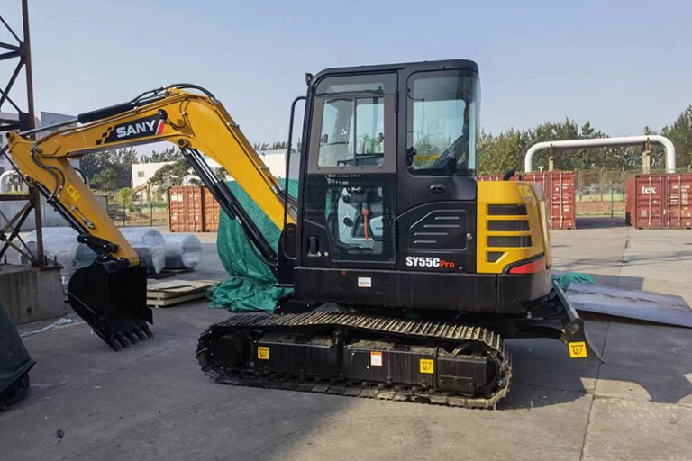 挖掘机海运到澳洲布里斯班从天津港发出