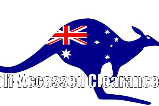 澳洲自评清关