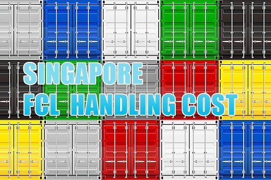 新加坡FCL整柜清关送货成本