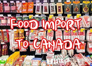 加拿大食品进口要求