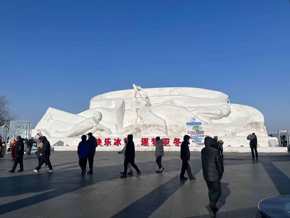 北方人冬天没事干，做艺术品有天赋