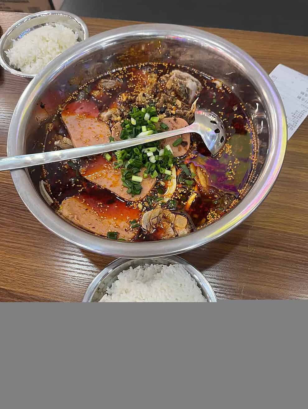 公司对面的冒菜很正宗