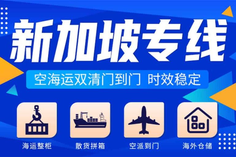 专业新加坡海运物流公司，提供全方位双清到门服务