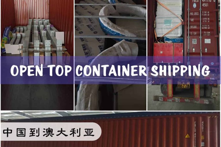 开顶柜运输到澳大利亚布里斯班