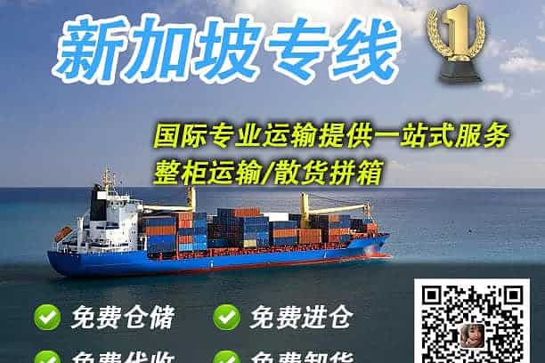 新加坡专线运输服务