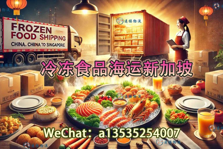 中国至新加坡冷冻食品拼箱海运，全程双清到门，安全！