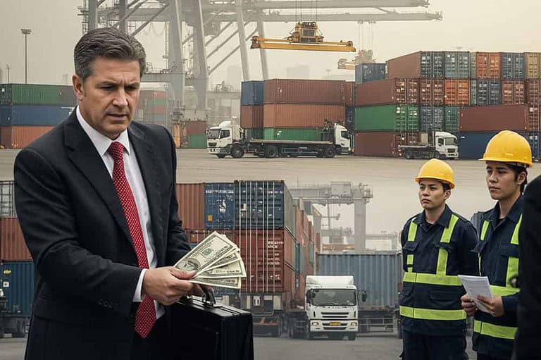 给钱买关进口是一种贿赂