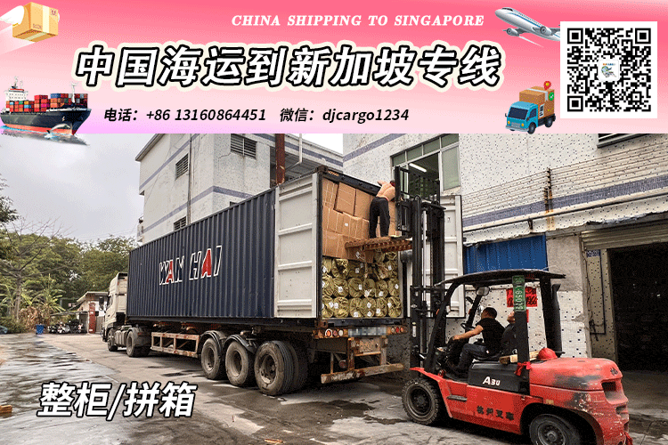 中国海运整柜到新加坡