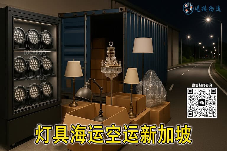 灯具海运新加坡