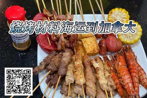 烧烤材料海运到加拿大