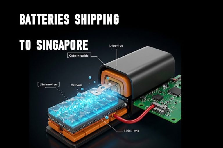电池和电池产品运输到新加坡