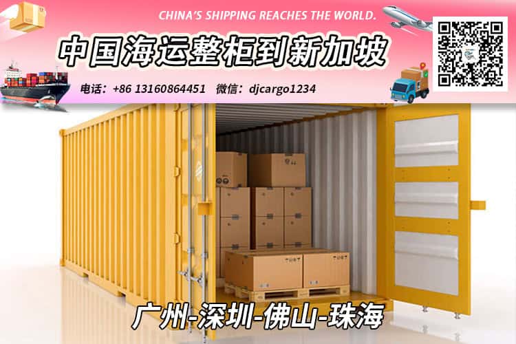广东广州-深圳-佛山-珠海海运整柜到新加坡双清到门