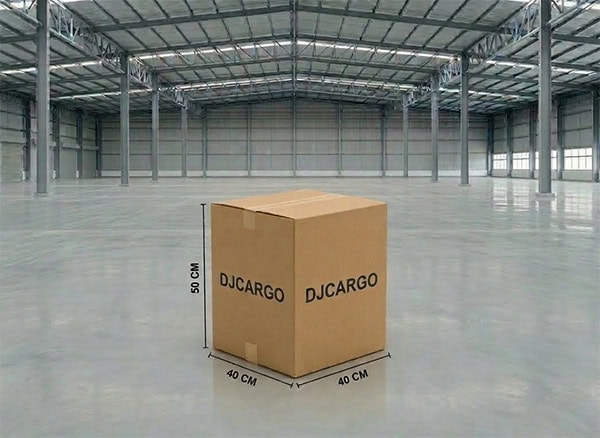 40cm x 40cm x 50cm 尺寸的纸箱包装