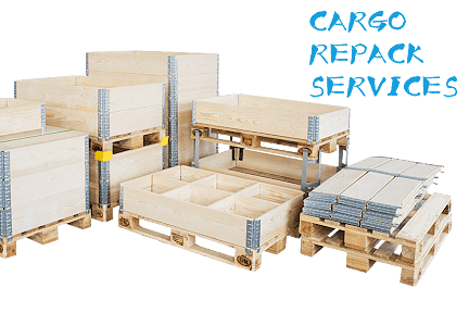 DJCARGO REPACKING SERVICE递接物流包装服务