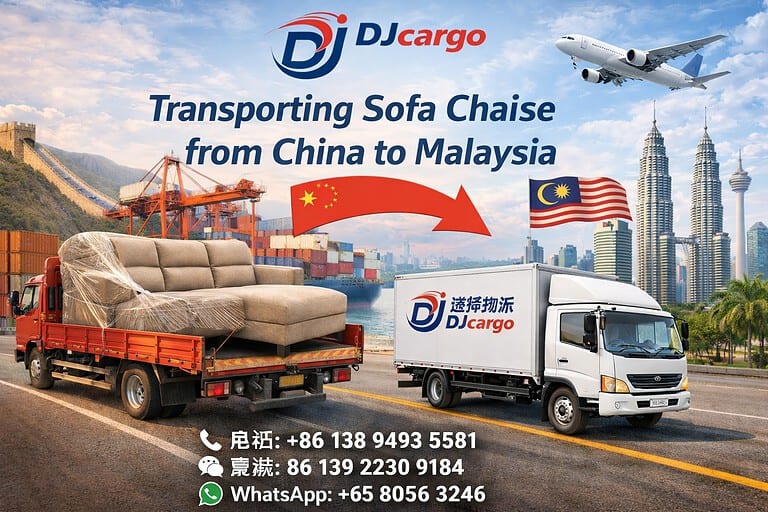 Sofa shipping to Malaysia