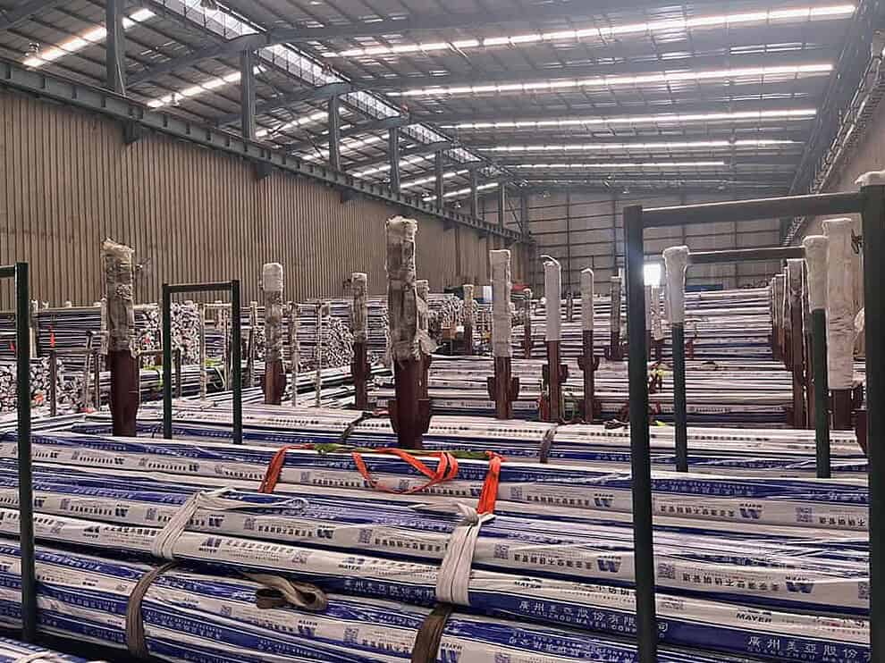 镀锌管出口运输