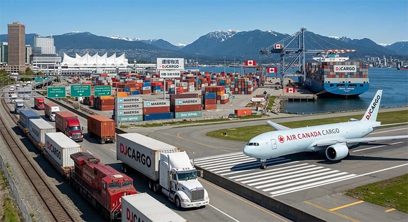 中国到加拿大专线物流运输