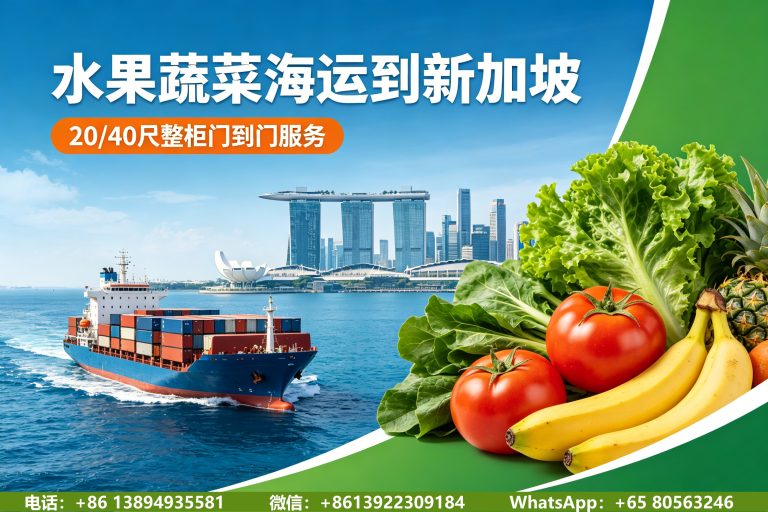 Fruits and Vegetables - Singapore Shipping