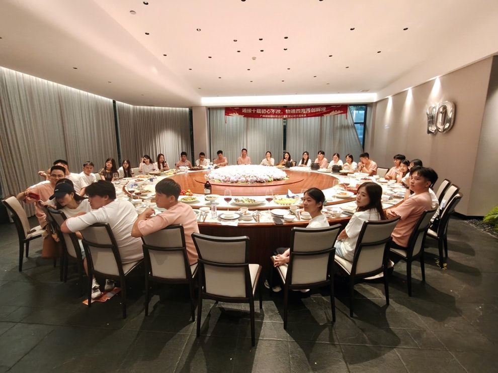 dinning together