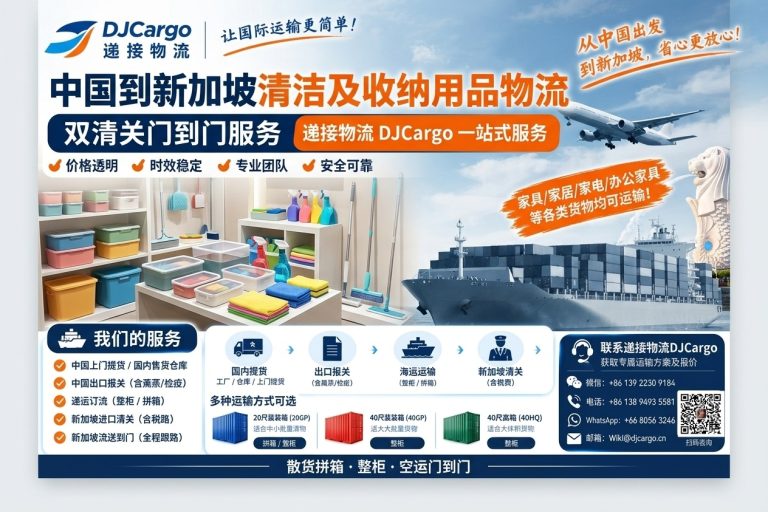 Shipping cleaning supplies to Singapore Shipping cleaning supplies to Singapore